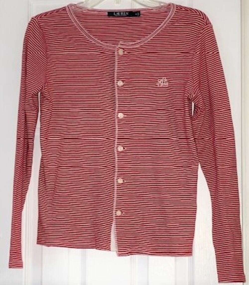 Lauren Ralph Lauren Button up shirt SZ M EUC